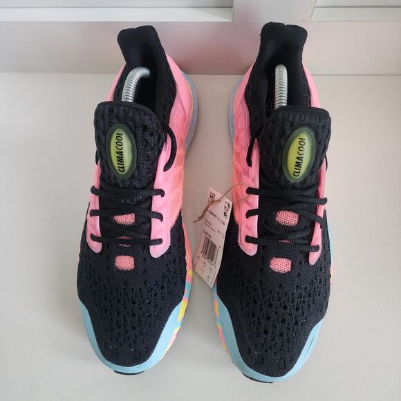 Adidas UltraBoost DNA ClimaCool Core Black/ Pink/ Beam Yellow M9 / W10 NEW $190 - Picture 3 of 12